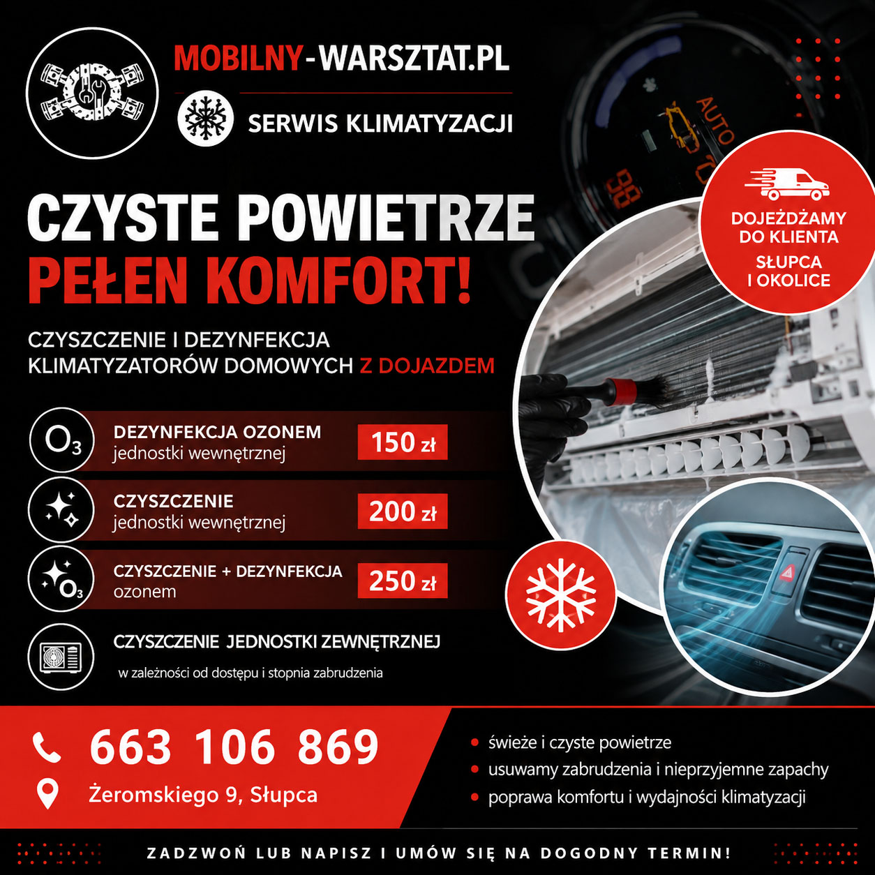serwis klimatyzacji domowej Słupca